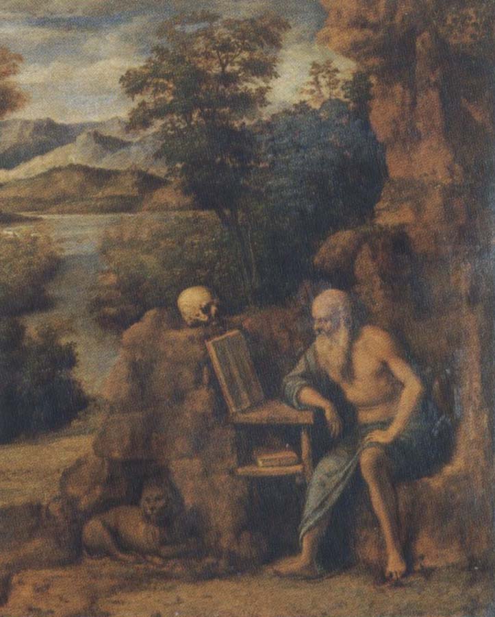 St. Jerome in the wilderness